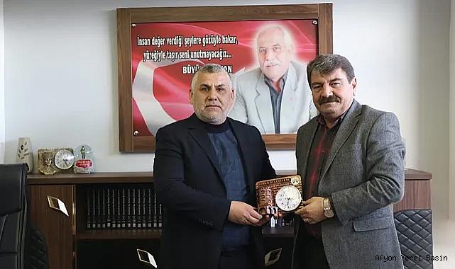 Belediye Başkanı Nihat Sarı'dan Taşıyıcılar Kooperatifine teşekkür ziyareti