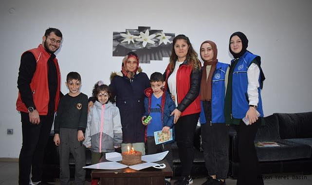 Çiğiltepe Yurdunda minik Hatice’nin doğum günü heyecanı
