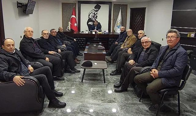 Dinar Türk Ocaklarından Belediye Başkanı Nihat Sarı'ya ziyaret