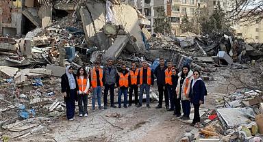 Emirdağ Belediyesi İmar ve Şehircilik Müdürlüğü Ekipleri Deprem Bölgesinde