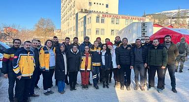 İçinde Çok Sayıda Uzman Hekimin Yer Aldığı Ekib Kahramanmaraş'tan Döndü