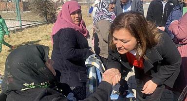 Milletvekili Köksal, depremzedeleri ziyaret etti