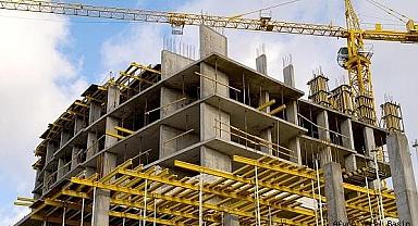 Yapı ruhsatı verilen yapıların yüzölçümü %7,1 azaldı