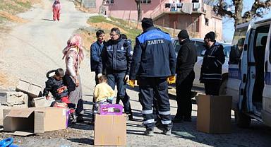 ZABITA EKİPLERİ DEPREMZEDELERİN UMUDU OLDU