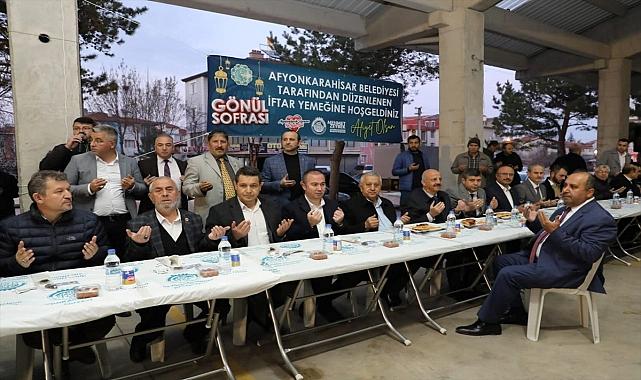 Afyonkarahisar'da mahalle iftarları Sahipata Mahallesi'nde başladı
