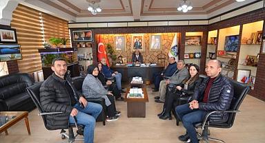 AK PARTİ İLÇE YÖNETİMİNDEN BAŞKAN DR. MUSTAFA ÇÖL’E ZİYARET