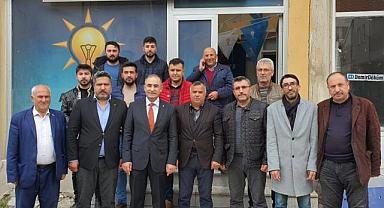 AK PARTİLİ ADAY ADAYI ARSLAN’DAN BAŞKAN ÇÖL’E ZİYARET