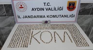 Aydın'da 757 sikke ele geçirildi 