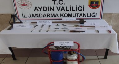 Aydın'da sahte sikke üreten 3 kişi gözaltına alındı