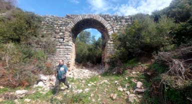 Aydın'da tarihi su kemerine zarar verildiği iddiasıyla ilgili inceleme başlatıldı