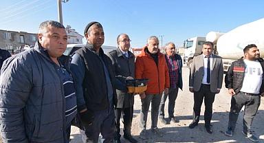 BAŞKAN DR. MUSTAFA ÇÖL AİLE SAĞLIĞI MERKEZİ TEMEL ATMA TÖRENİNE KATILDI