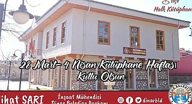 Belediye Başkanı Nihat Sarı'dan Kütüphaneler Haftası Mesajı 