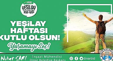 Belediye Başkanı Nihat Sarı'dan Yeşilay Haftası Mesajı 