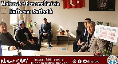 Belediye Başkanı Nihat Sarı, muhasebe personellerinin haftasını kutladı