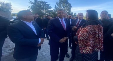 CHP Afyonkarahisar Milletvekili Burcu Köksal'ın vefat eden babası defnedildi