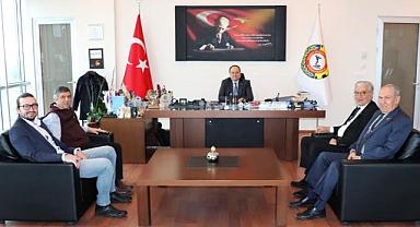 ÇİÇEK, SERTESER’İ ZİYARET ETTİ