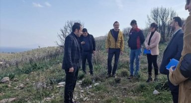 Datça'da yeni mezarlık için alan incelemesi yapıldı