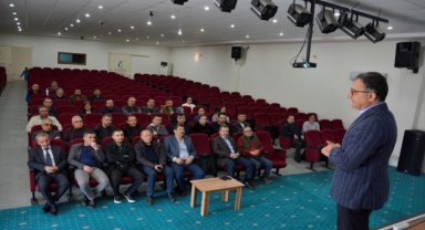 Demirci'de YKS bilgilendirme toplantısı yapıldı