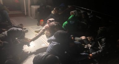 Didim açıklarında 27 düzensiz göçmen kurtarıldı​​​​​