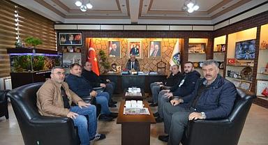 ESNAF VE SANATKARLAR ODASINDAN BAŞKAN DR. MUSTAFA ÇÖL’E ZİYARET