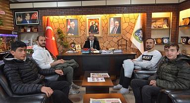 FLOOR CURLİNG TAKIMIMIZDAN BAŞKAN DR. MUSTAFA ÇÖL’E ZİYARET