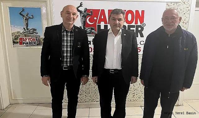 Halil Ürün, Afyonhaber Medya'yı ziyaret etti