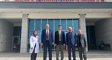 İl Sağlık Müdürü Uzm. Dr. Serhat Korkmaz ilçe ziyaretlerine devam ediyor