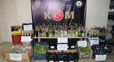 İzmir'de eğlence mekanlarına sahte içki satan 11 şüpheli yakalandı