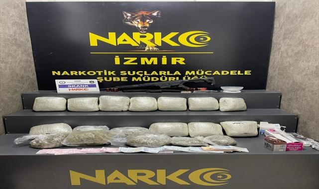 İzmir'de uyuşturucu operasyonunda 7 zanlı tutuklandı