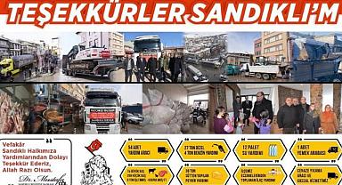 SANDIKLI'DAN YİNE REKOR YARDIM