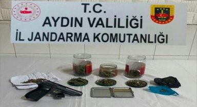 Söke'de evinde uyuşturucu bulunan kişi gözaltına alındı