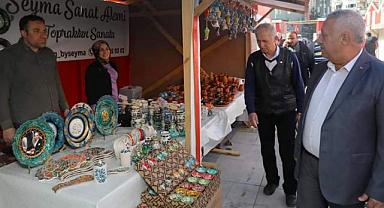 ZEYBEK BAŞKAN´DAN RAMAZAN ÇARŞISINA ZİYARET