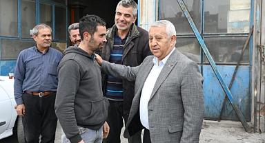 ZEYBEK BAŞKAN SANAYİ ESNAFI İLE BULUŞTU