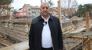 ZEYBEK BAŞKAN TÜRKİYE´NİN İLKİ GASTRONOMİ SOKAĞI ÇALIŞMALARINI İNCELEDİ