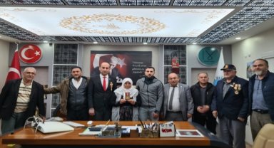 Afyonkarahisar'da bir kişiye vefatından 14 yıl sonra gazilik unvanı verildi