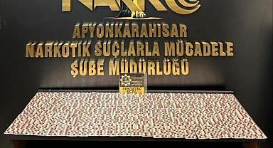 Afyonkarahisar'da uyuşturucu operasyonunda 2 şüpheli gözaltına alındı