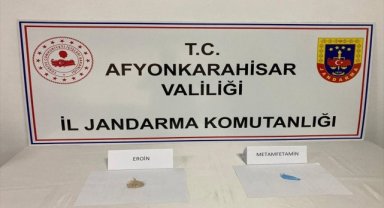 Afyonkarahisar'da uyuşturucu operasyonunda bir şüpheli tutuklandı