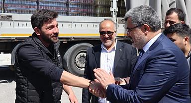 Ali Özkaya Ziyaretlerine Devam Ediyor.