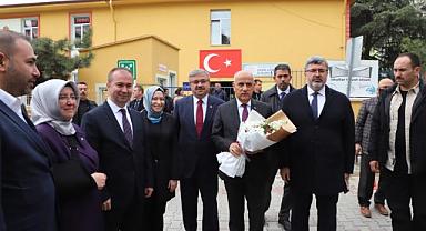 BAKAN KİRİŞÇİ AK PARTİ İL BAŞKANLIĞINI ZİYARET ETTİ