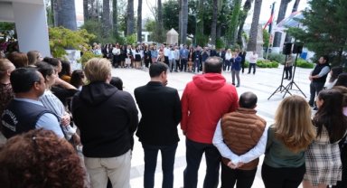 Başkan Aras, belediye personeliyle bayramlaştı