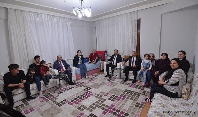 BAŞKAN ÇÖL VE AK PARTİ ADAYI ARSLAN İFTAR ZİYARETİ GERÇEKLEŞTİRDİ