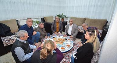BAŞKAN DR. MUSTAFA ÇÖL RAMAZAN ZİYARETLERİNE ARA VERMEDEN DEVAM EDİYOR