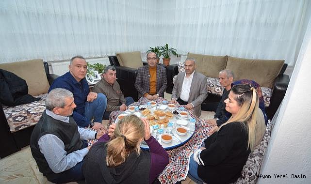 BAŞKAN DR. MUSTAFA ÇÖL RAMAZAN ZİYARETLERİNE ARA VERMEDEN DEVAM EDİYOR