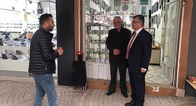 Başkan Koyuncu Esnaf Ziyaretinde