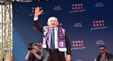 Cumhurbaşkanı adayı Kılıçdaroğlu, Afyonkarahisar'da konuştu: