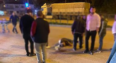 Dinar'da korkunç kaza: 1 ağır yaralı..