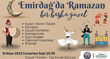 Emirdağ'da Ramazan Bir Başka Güzel