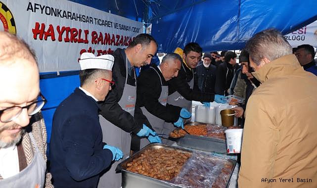 İFTAR İKRAMI ATSO'DAN