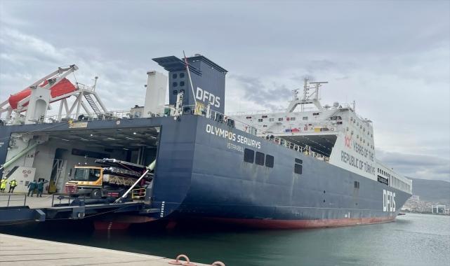 İzmir-Sete Ro-Ro seferleri başladı