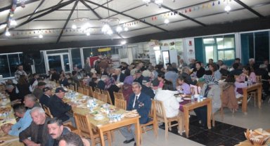 Kiraz'da şehit yakınları ile gazilere iftar verildi
